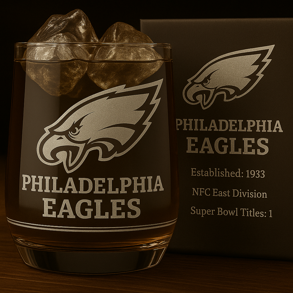 Limited Drop: 25% OFF — Only 1 Day Left! 🌟 🦅 Philadelphia Gridiron Collector’s Glass