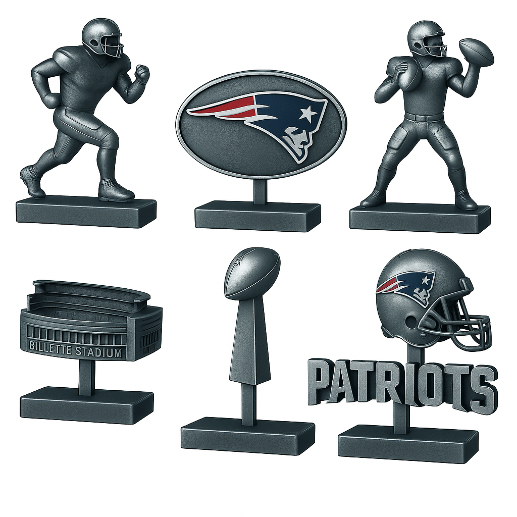 🏈 New England Football Property Trading Game – Collector’s Editio