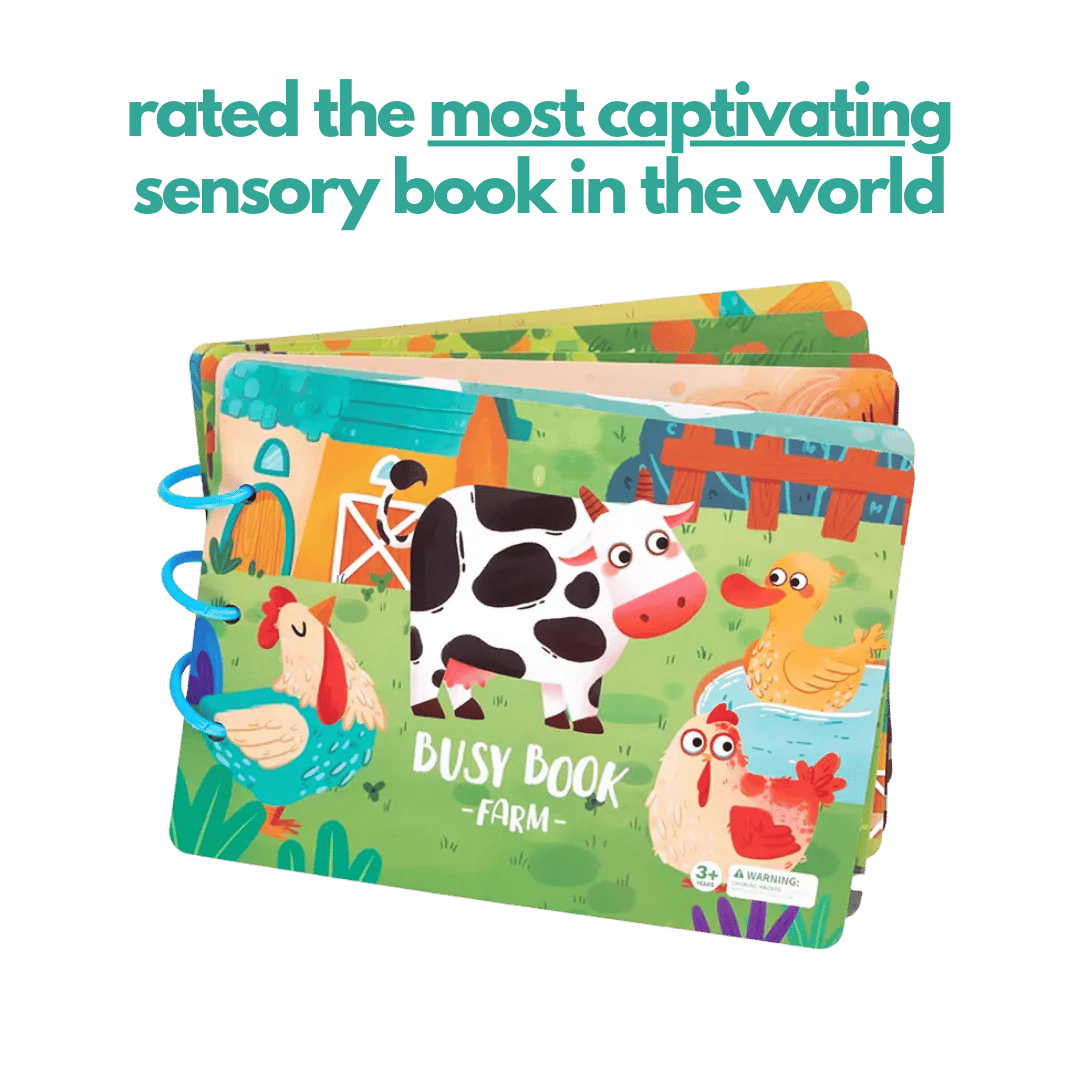 🔥Dr. Glow's Sensory Book - Keep Kids off Devices!✨