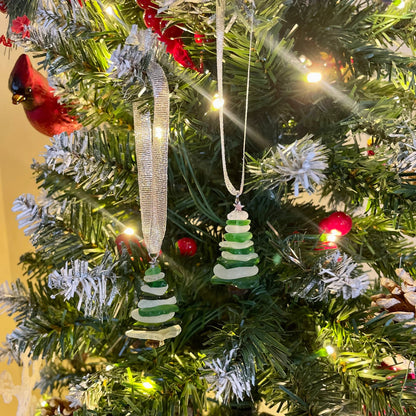 Limited Edition, Only 100 Sets Left!-🌊✨Sea Glass Christmas Tree Advent Calendar 🎄❄️🎁