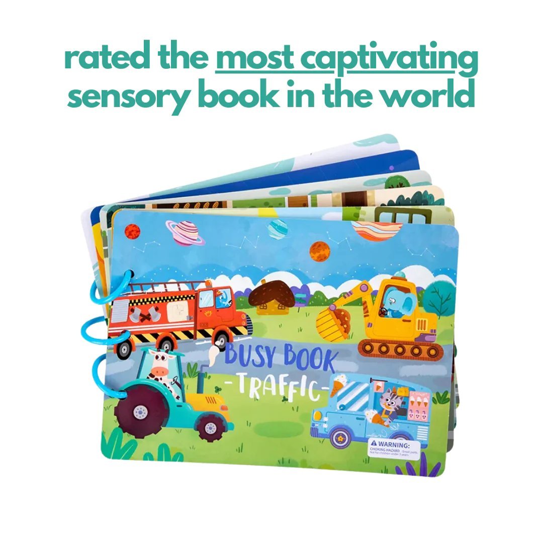 🔥Dr. Glow's Sensory Book - Keep Kids off Devices!✨