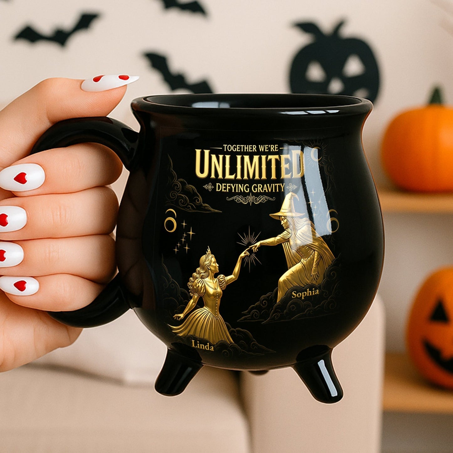 Enchanted Cauldron Mug - Personalized Gifts For Fantasy Lovers 02TGDT180825