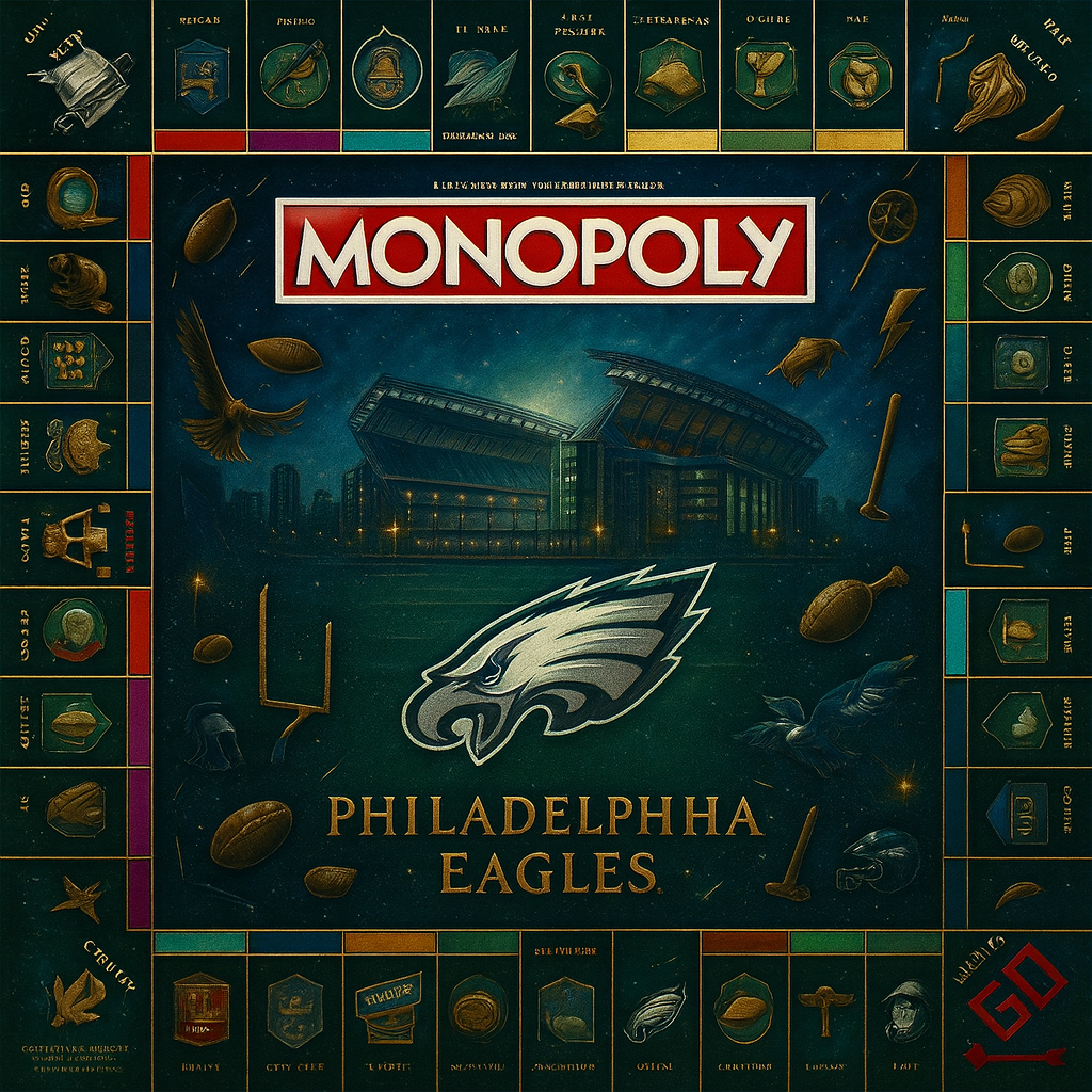 🌟 Limited Drop: 25% OFF — Only 1 Day Left! 🏆 Philadelphia Football Dynasty – Champions Board Game