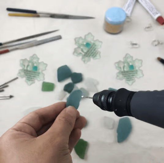 Limited Edition, Only 100 Sets Left!-🌊✨Sea Glass Christmas Tree Advent Calendar 🎄❄️🎁