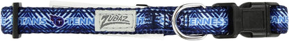 Zubaz NFL Team Adjustable Pet Collar for Dogs & Cats, Pittsburgh Steelers, Medium