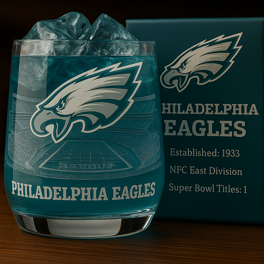 Limited Drop: 25% OFF — Only 1 Day Left! 🌟 🦅 Philadelphia Gridiron Collector’s Glass