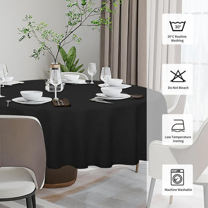 Easy-Going Faux Linen Waterproof Spill-Proof Tablecloth Stain Resistant Rectangle Table Cloth Wrinkle Free Decorative Fabric for Kitchen, Dining, Party, Weddings, Restaurants (52x70 in, Linen)