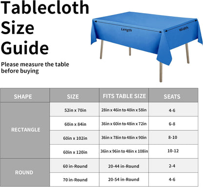 Easy-Going Faux Linen Waterproof Spill-Proof Tablecloth Stain Resistant Rectangle Table Cloth Wrinkle Free Decorative Fabric for Kitchen, Dining, Party, Weddings, Restaurants (52x70 in, Linen)