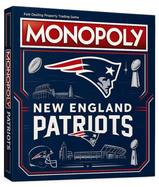 🏈 New England Football Property Trading Game – Collector’s Editio