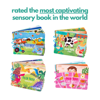 🔥Dr. Glow's Sensory Book - Keep Kids off Devices!✨