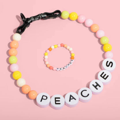 Custom Pet Name Necklace with FREE Matching Bracelet